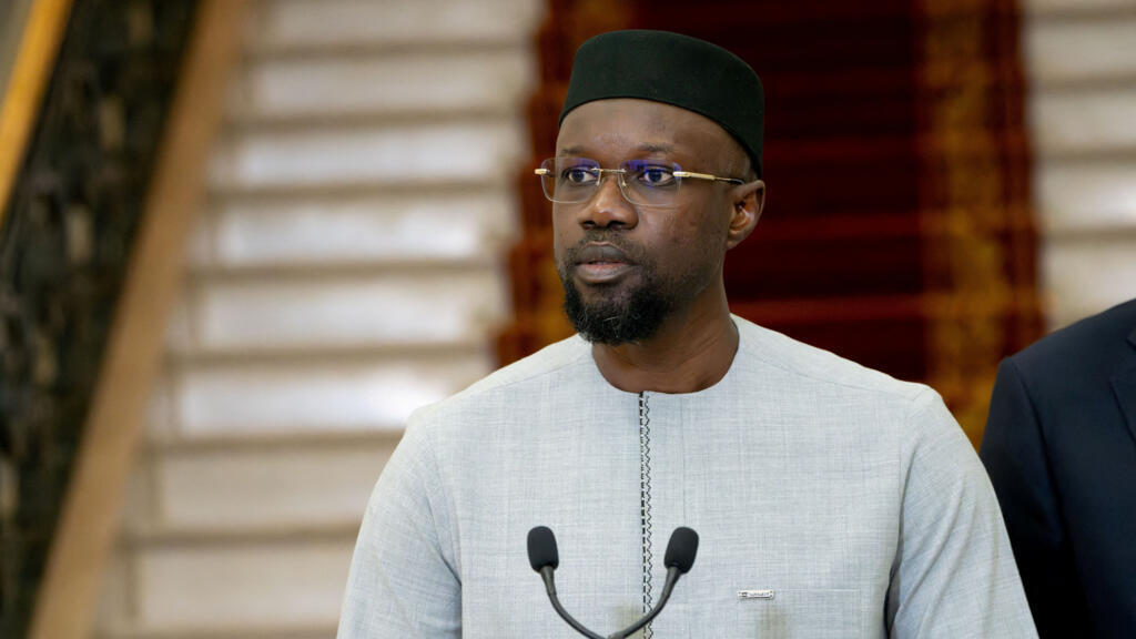 Portrait of Ousmane Sonko, Dakar, Senegal