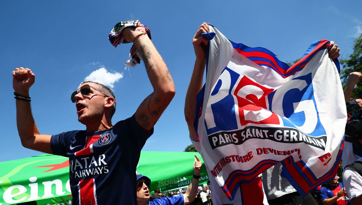 Public screening of the Champions League final in Greater Paris