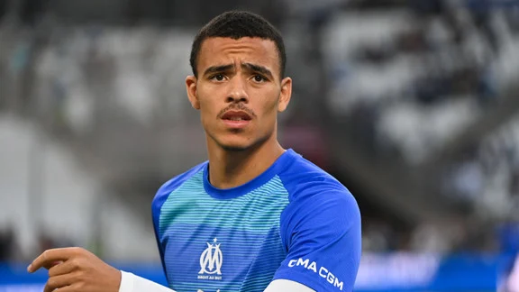 Mason Greenwood in action for Olympique de Marseille