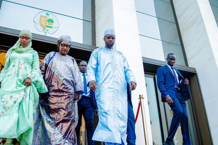 Prime Minister handover ceremony at Senegal's Primature