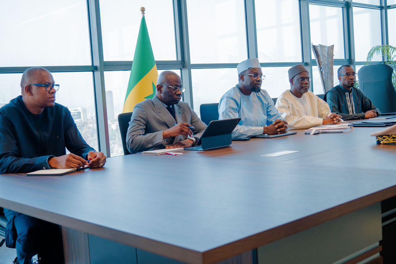 Prime Minister handover ceremony at Senegal's Primature