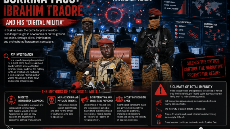 Burkina Faso under pressure: digital repression and online dissent suppression