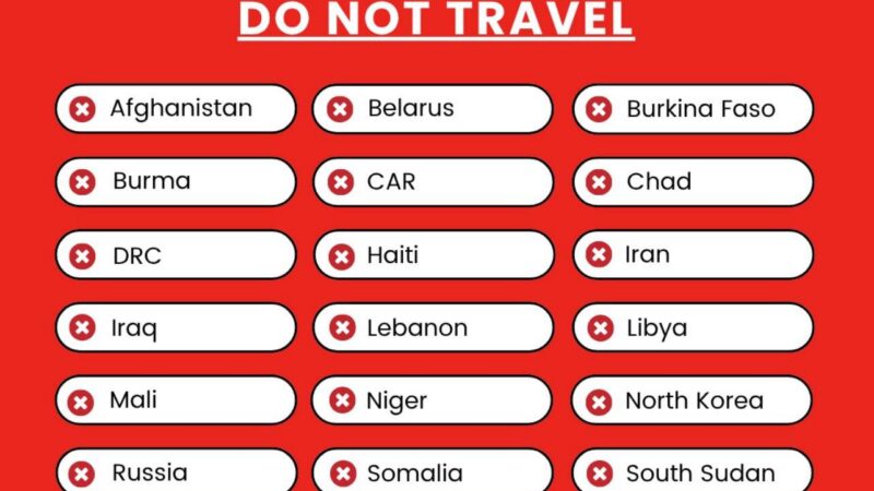 Us warns against travel to Sahel amid rising terror threat