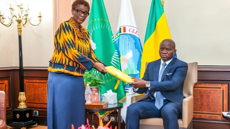 Gabonese president receives initial census findings, outlines social support initiatives