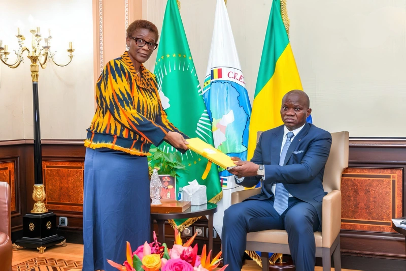 Gabonese president receives initial census findings, outlines social support initiatives