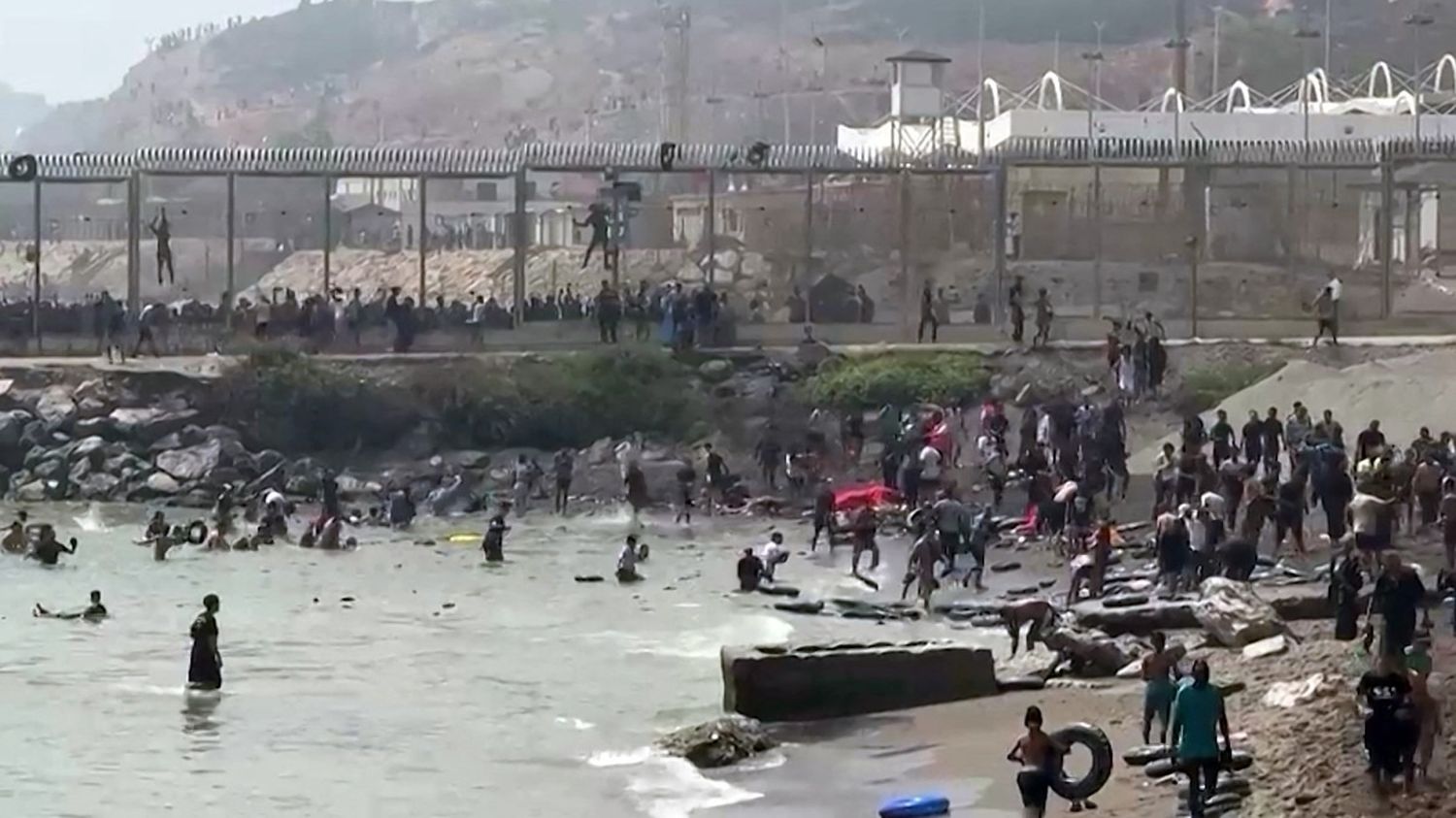 Massive migrant influx at Ceuta tests Spain-Morocco ties
