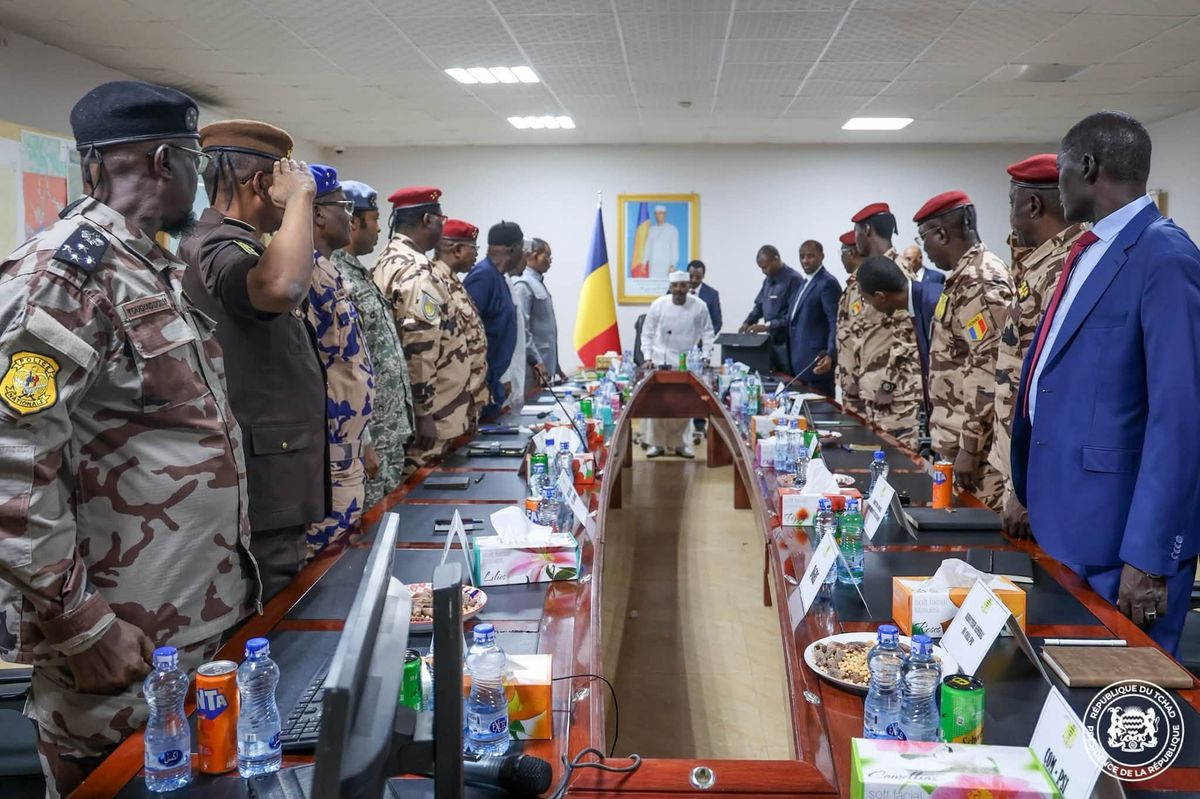 Chad’s president deby itno convenes high-level security summit
