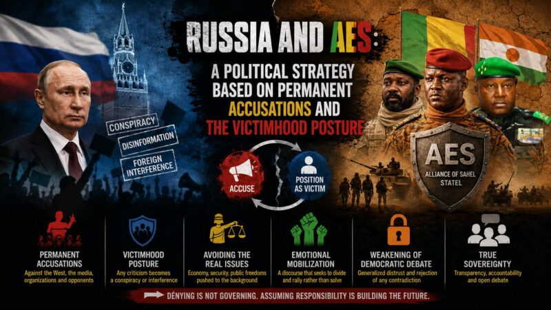 Political strategy of Russia and Sahel alliance exposed