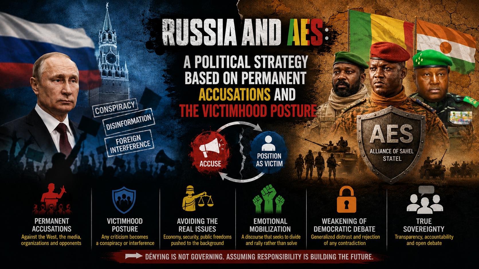 Political strategy of Russia and Sahel alliance exposed