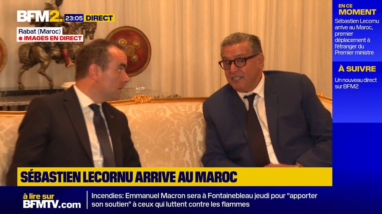 Sébastien Lecornu en visite à Rabat pour une “rencontre de haut niveau”