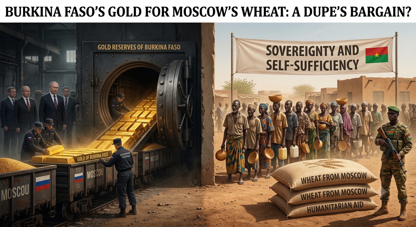 Burkina Faso’s gold for russian wheat: a paradox of sovereignty