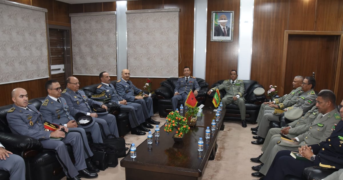 Mauritanian and moroccan military leaders strengthen strategic ties in Nouakchott