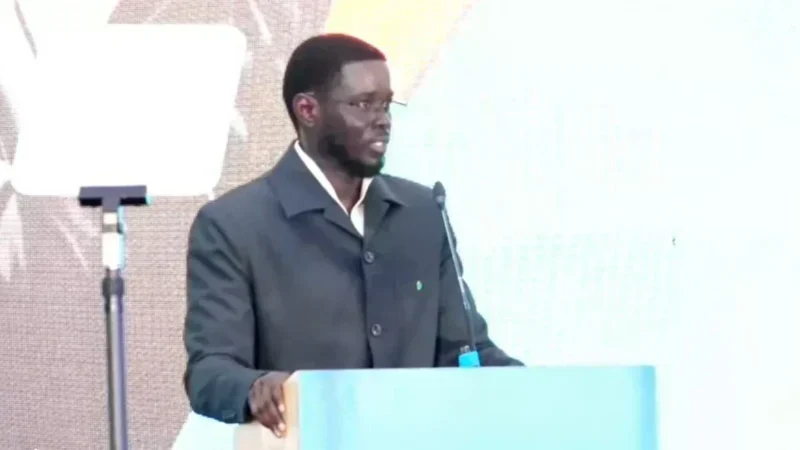 Senegal’s president delivers pointed message to political rival