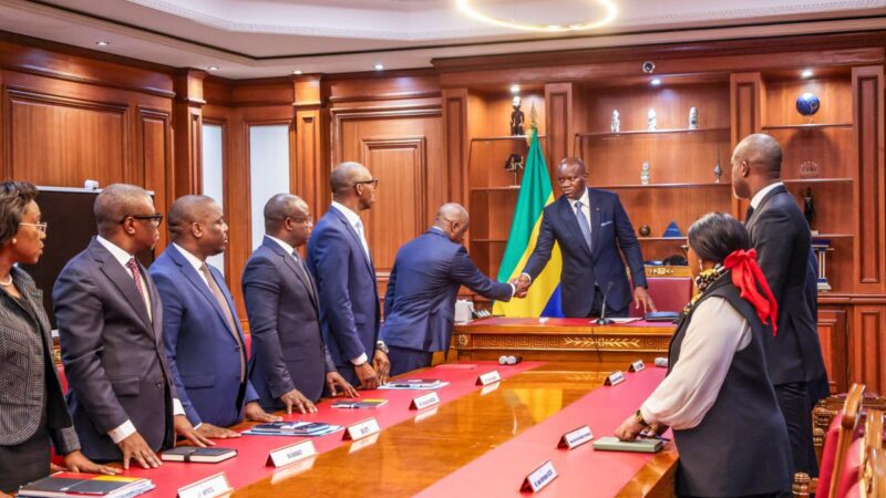 Oligui Nguema convenes top financial chiefs for Gabon’s fiscal overhaul