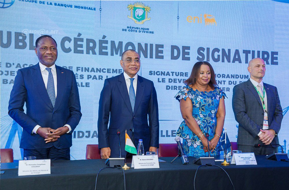 Économie : la Banque mondiale mobilise environ 525 milliards FCFA pour accélérer le développement et la transition énergétique de la Côte d’Ivoire