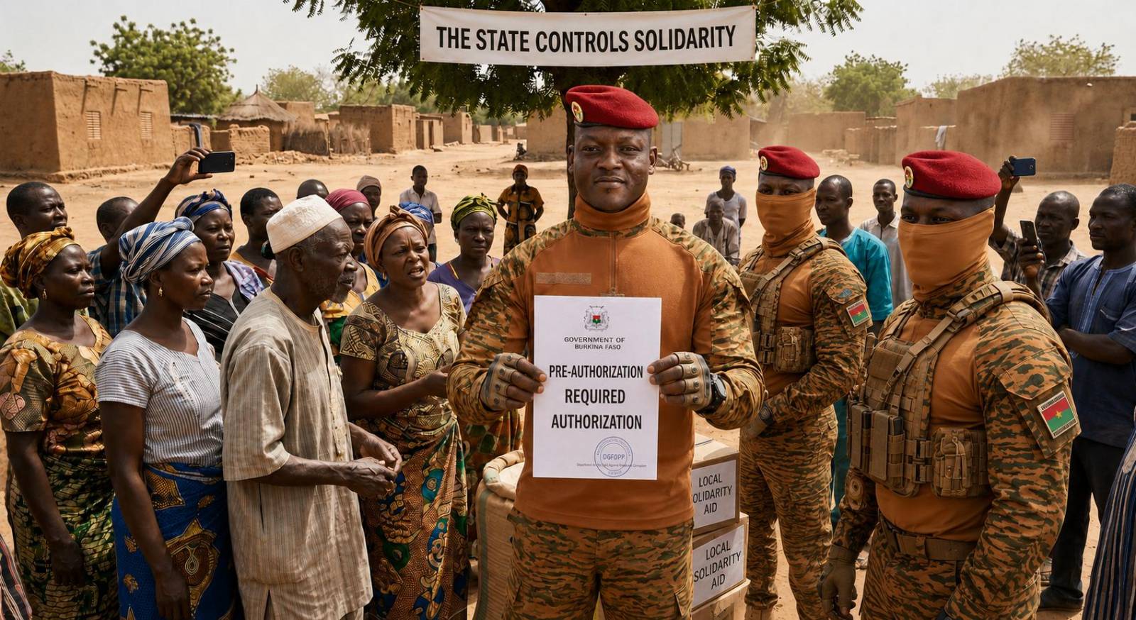 Burkina Faso tightens grip on charitable initiatives amid growing concerns