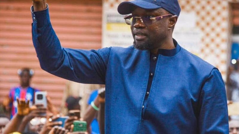 Triumphant walk through dakarois suburbs ousmane sonko remains wildly popular