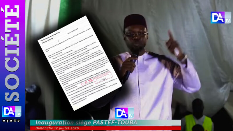 Legal action launched over remarks on ‘dirty money’ in Touba