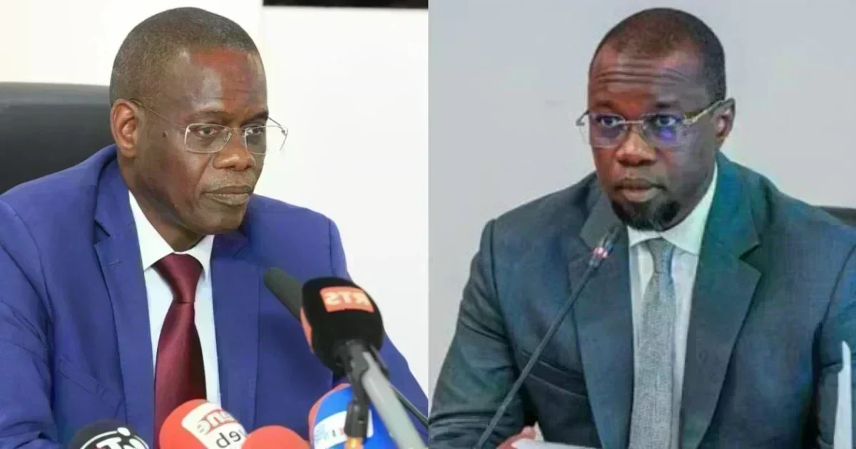 Prime minister al aminou lo confronts ousmane sonko directly