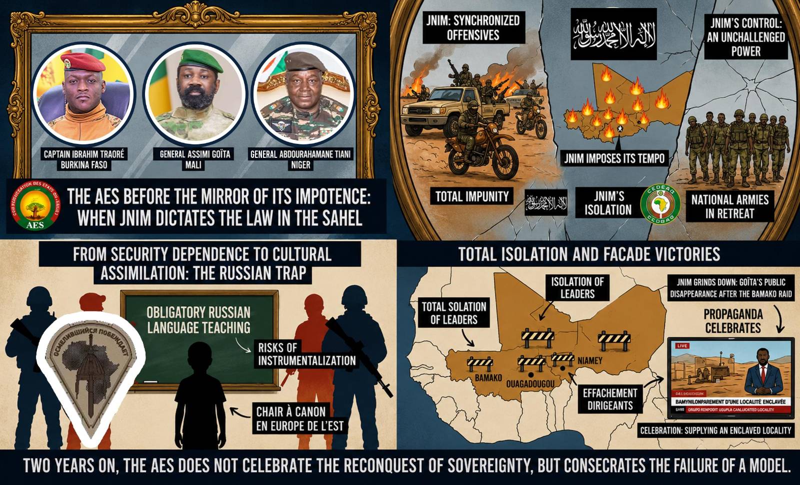 The Sahel’s military juntas grapple with their own limitations amid rising terror threats
