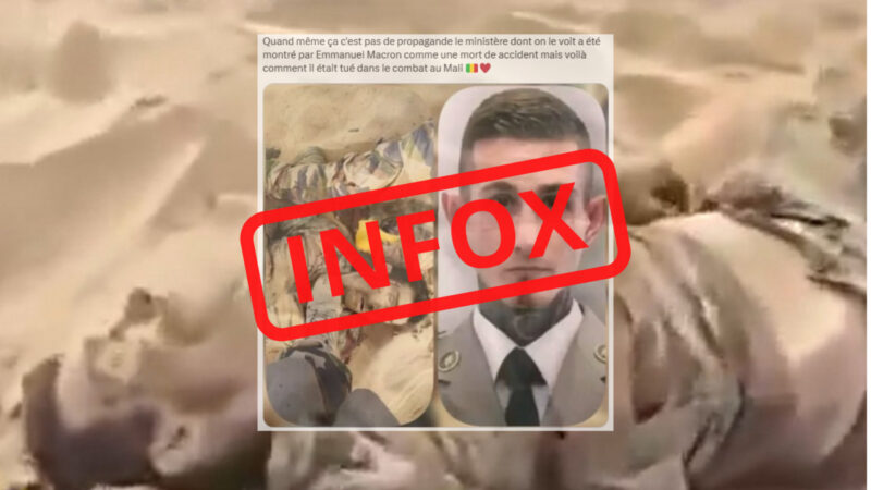 How pro-AES accounts tried to spread fake news about a french soldier in Mali