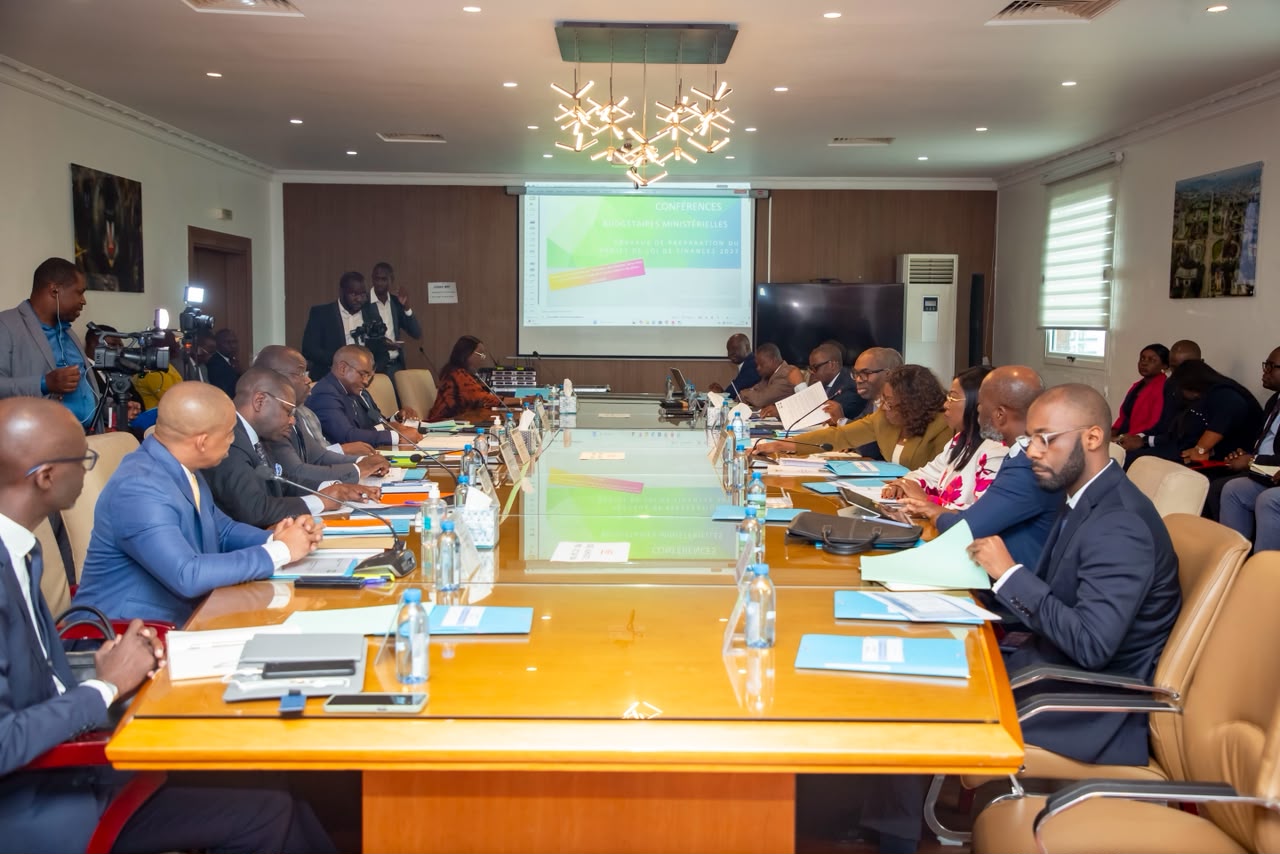 Government officials participating in budget planning discussions