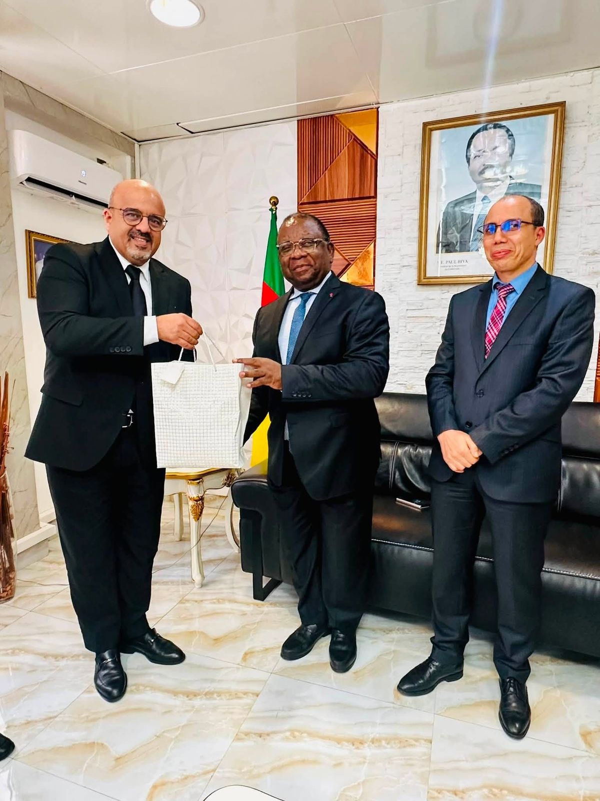 Cameroon-Algeria trade delegation meeting