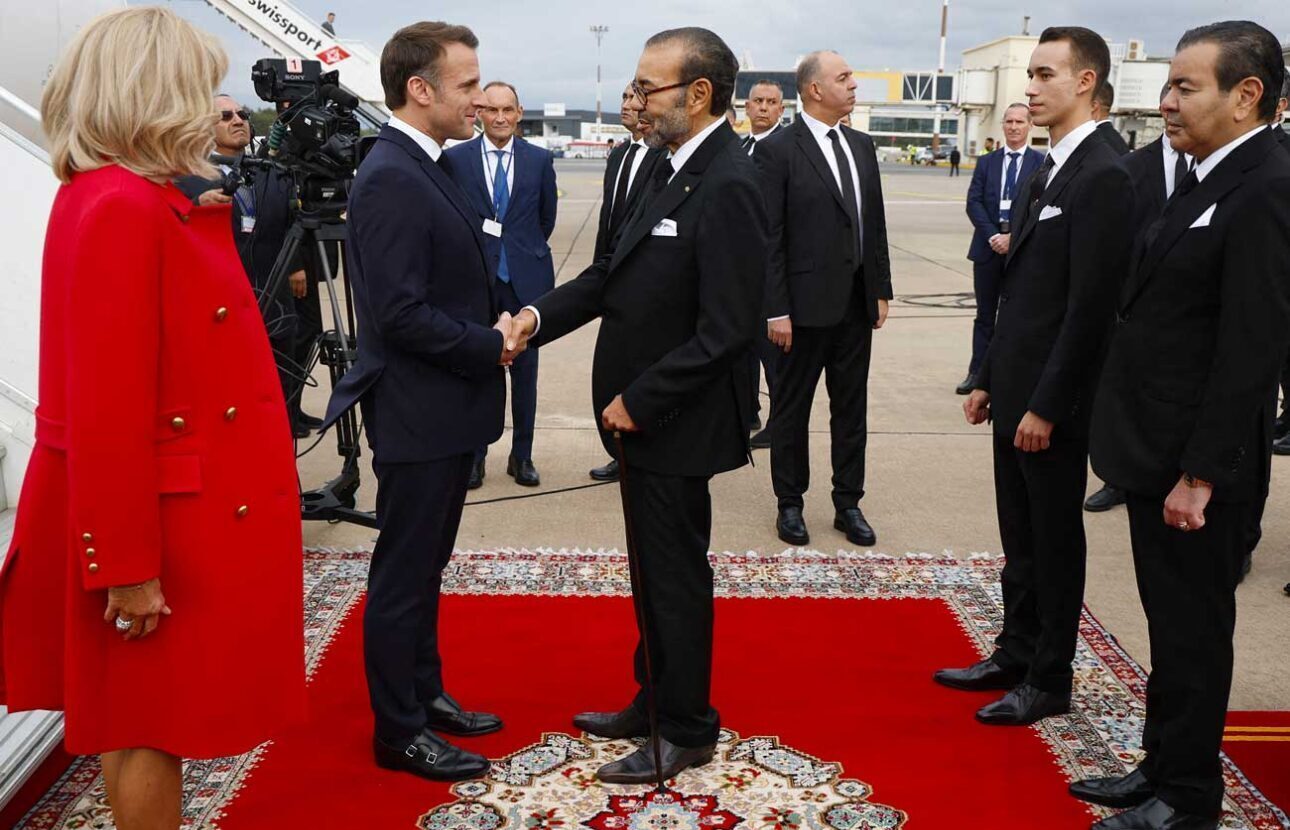 Leaders gathered at the Morocco-France high-level meeting in Rabat