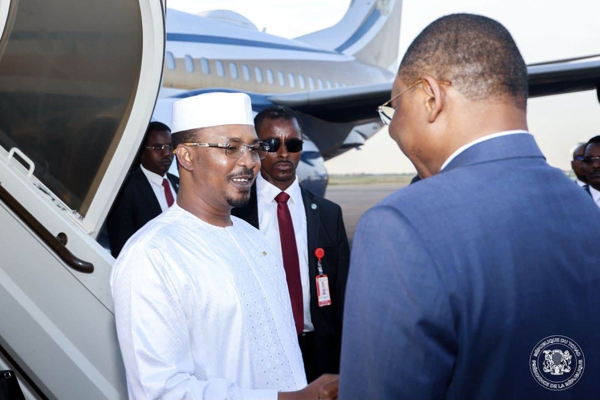 Chad president arrives in N'Djamena after UAE visit