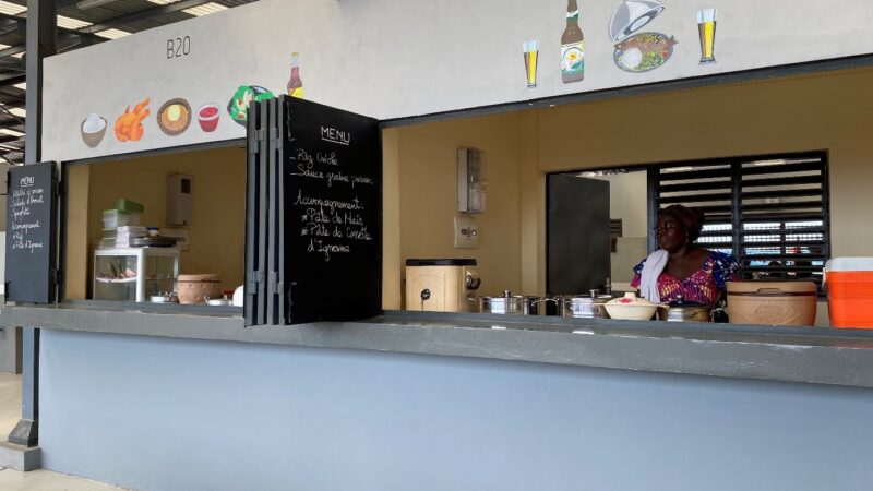 How Cotonou port vendors got safer work spaces and boosted sales