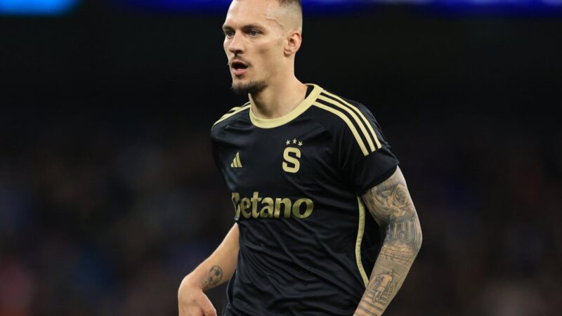 Sparta prague without captain for champions league return against lyon
