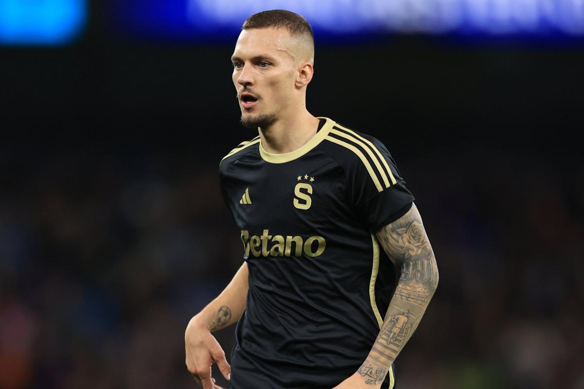 Sparta prague without captain for champions league return against lyon