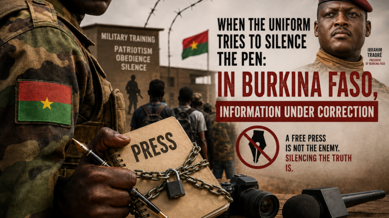 Press freedom under military pressure in Burkina Faso