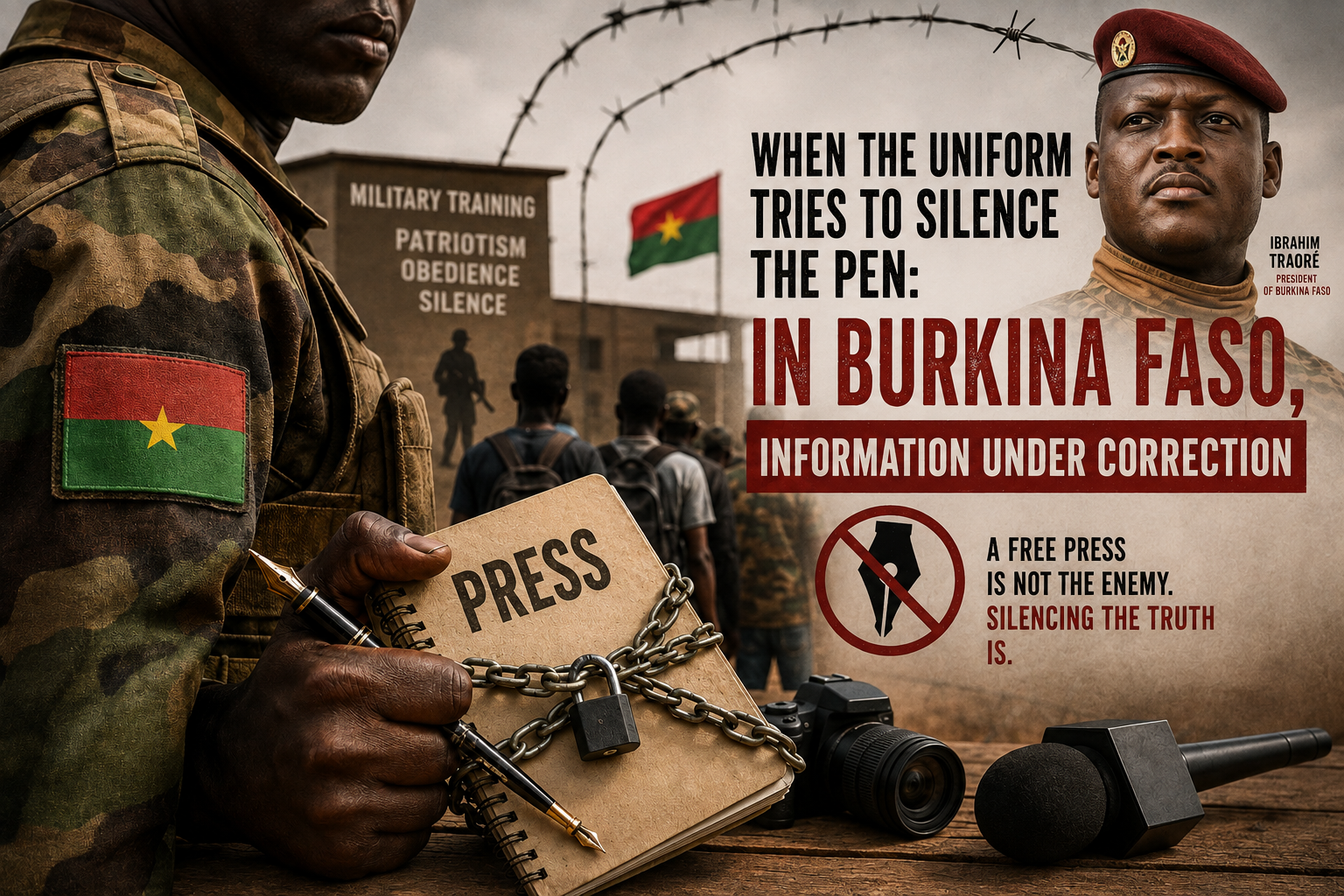 Press freedom under military pressure in Burkina Faso
