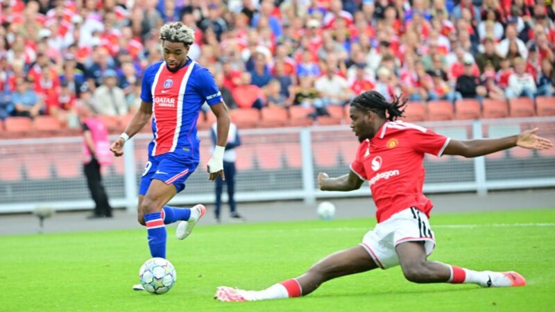 Paris Saint-Germain and Manchester United play to a draw in pre-season friendly