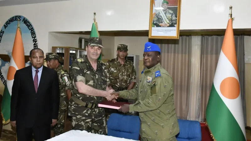Four military helicopters donated to Niger army arrive in Niamey