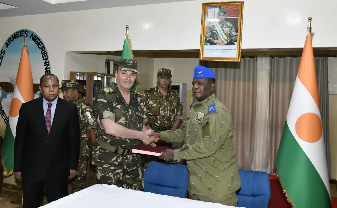 Four military helicopters donated to Niger army arrive in Niamey