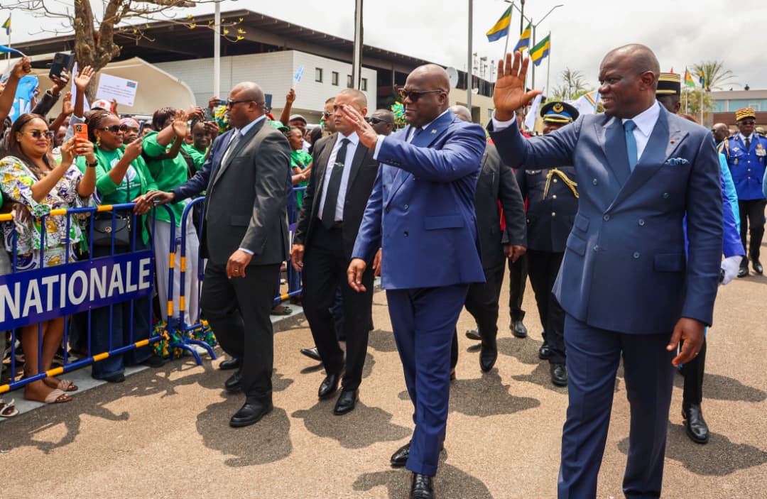 Félix-antoine tshisekedi’s working visit to Gabon strengthens bilateral ties