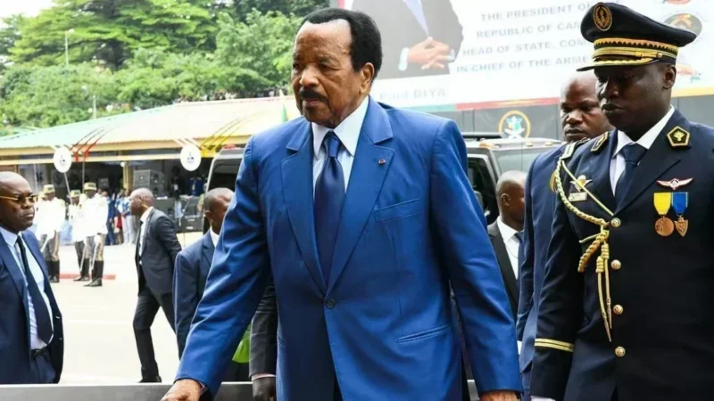 Cameroon military reshuffle amid president biya’s prolonged absence