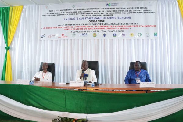 Soachim 2026: Lomé university hosts major west african chemistry conference