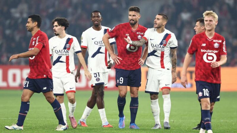 Clash in the north: lille hosts psg in a crucial ligue 1 encounter