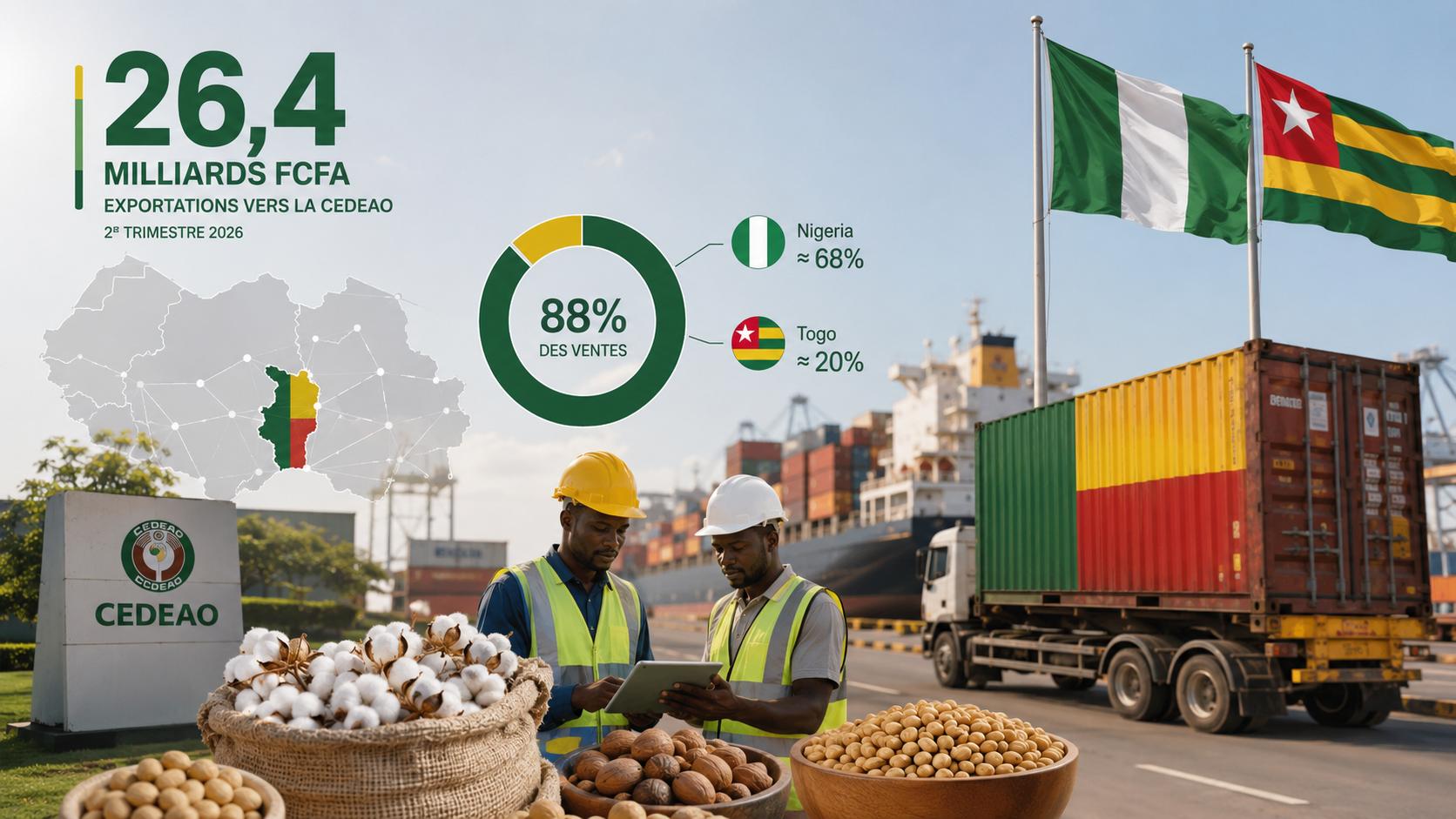 Benin’s regional trade surge marks economic momentum since 2016