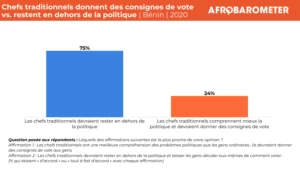 Traditional leaders in Benin: trusted voices but should they stay out of politics?