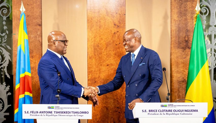 Gabon and DRC strengthen ties during Tshisekedi’s visit to Libreville