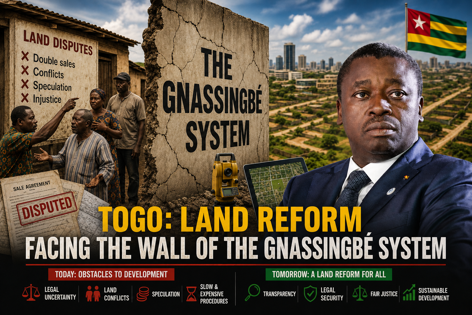 Togo land reform struggles against entrenched systems