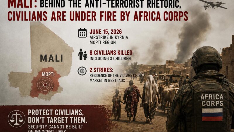 Mali faces scrutiny over civilian casualties linked to Africa Corps operations