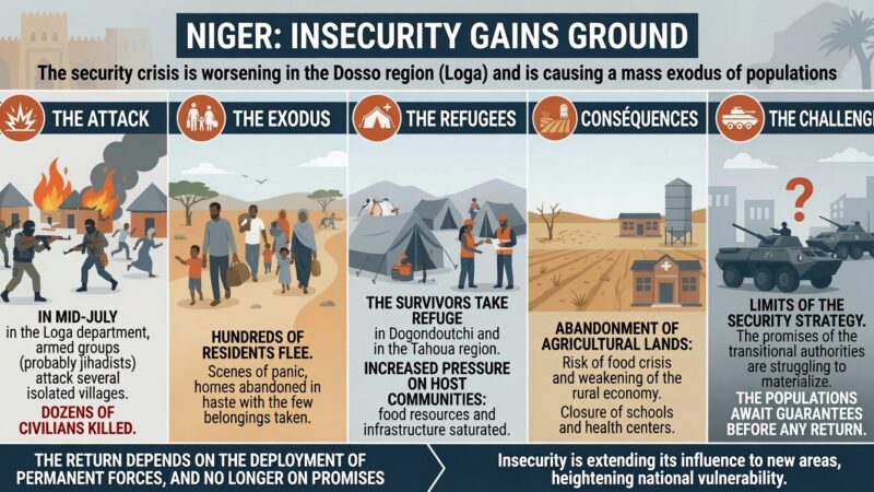 Niger’s escalating conflict displaces thousands in Loga, exposing security gaps
