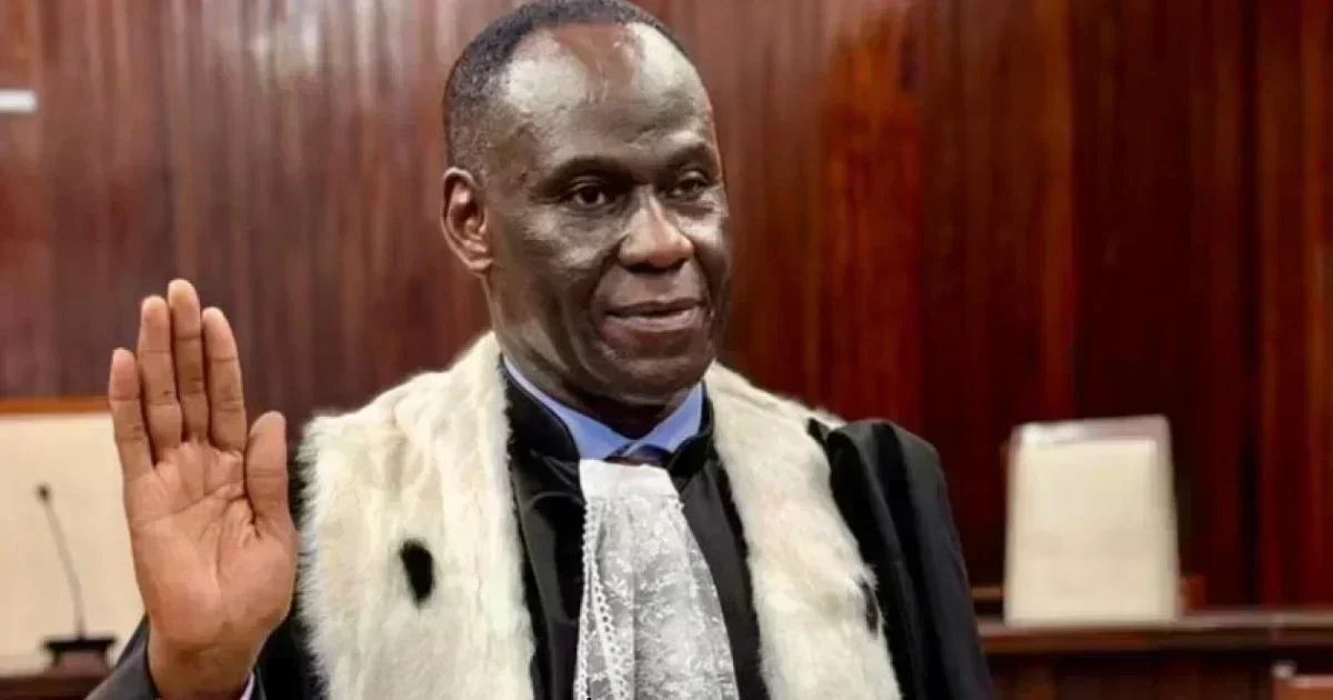 Ousmane diagne takes oath as Senegal’s constitutional council president