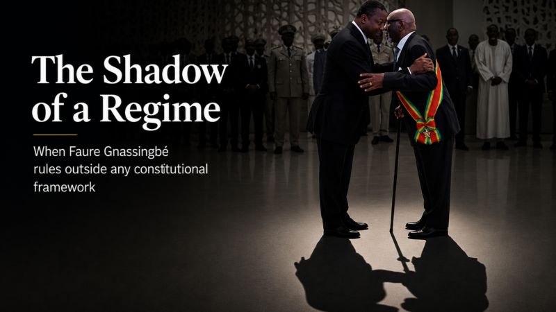 Toxic rule in Togo: Gnassingbé’s unconstitutional hold on power