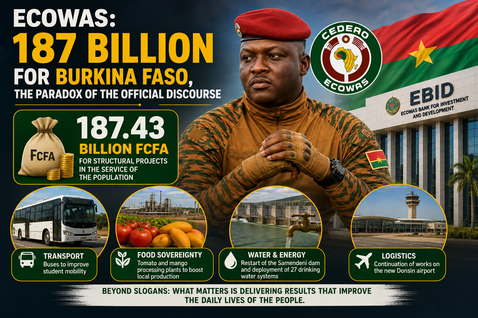 Burkina Faso’s reliance on ECOWAS funding amid political criticism